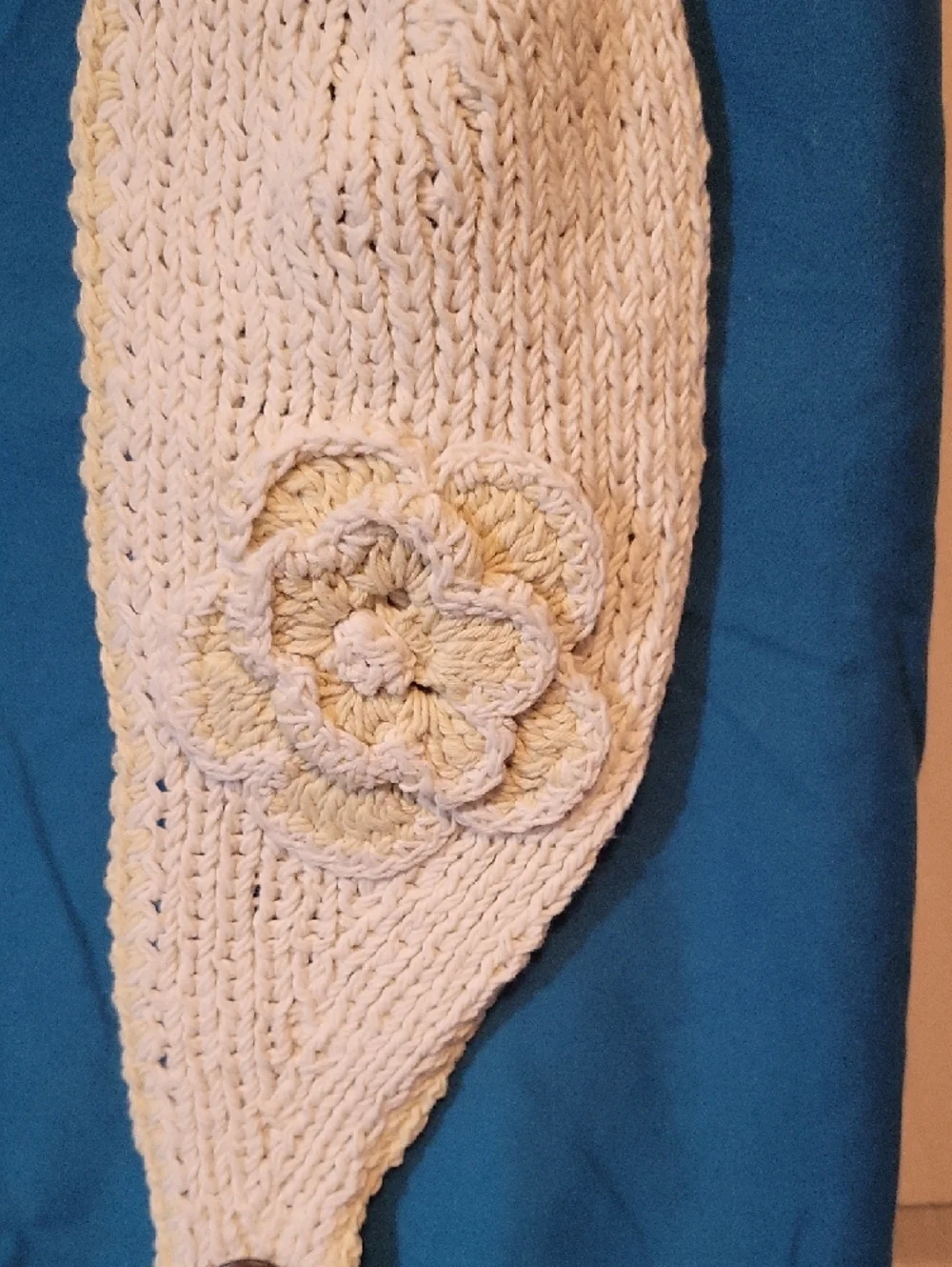 C.C Cream Knit Headwrap with Branded Kraft Tag